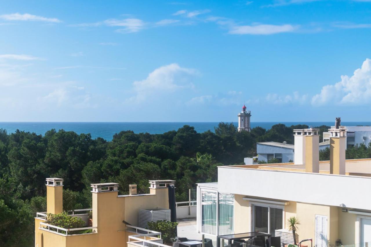 Studio In Cascais -Sea View -Pool Bagian luar foto