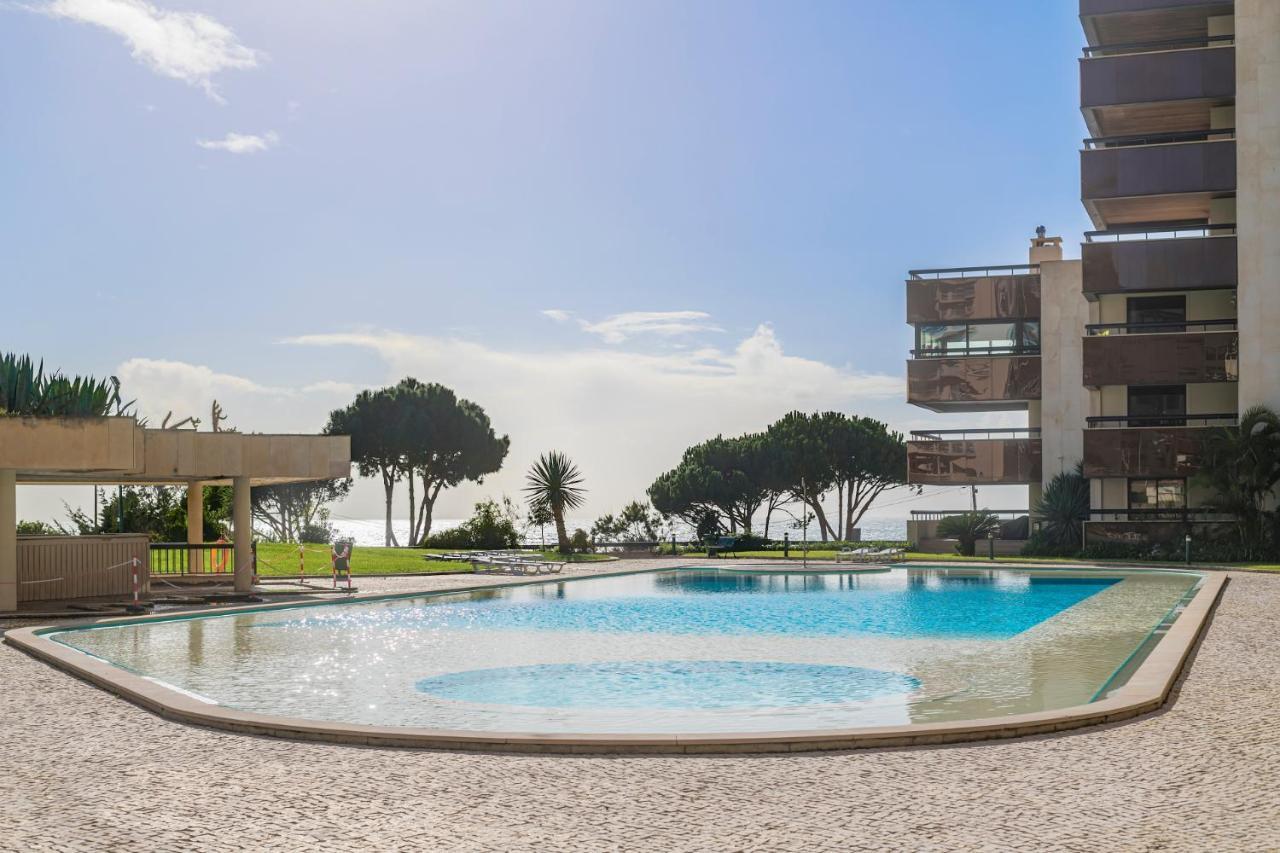 Studio In Cascais -Sea View -Pool Bagian luar foto
