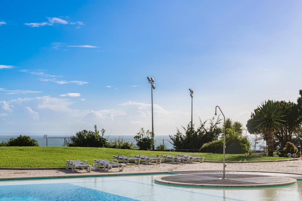 Studio In Cascais -Sea View -Pool Bagian luar foto